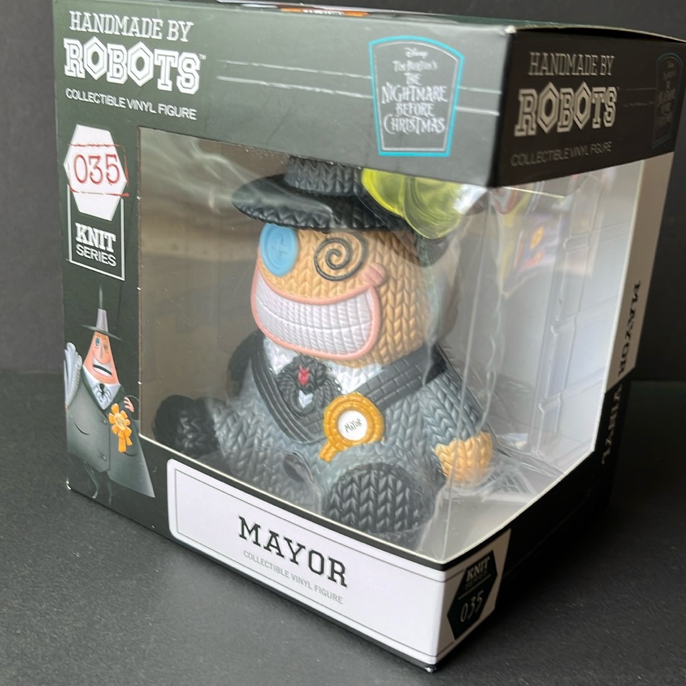 The Nightmare Before Christmas Mayor Handmade By Robots 5″ Vinyl Figure
